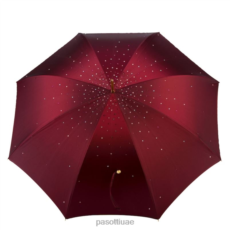 مظلة | 184 سيرج-17 يو2 - مظلة سواروفسكي بورجوندي، قماش مزدوج PASOTTI Z446V552